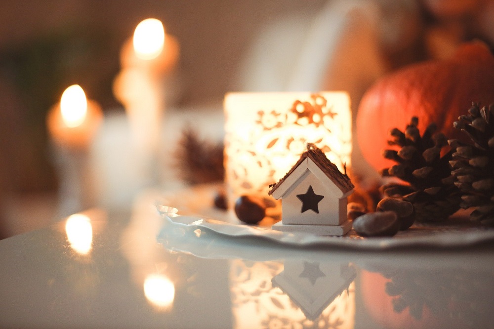Dekoracji do domu idealnych na Boże Narodzenie lub na cały rok
