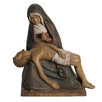 Pieta Michał Anioł Bethleem figurka 30 cm drewno 150x150