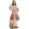 jezus milosierny figurka malowane drewno val gardena
