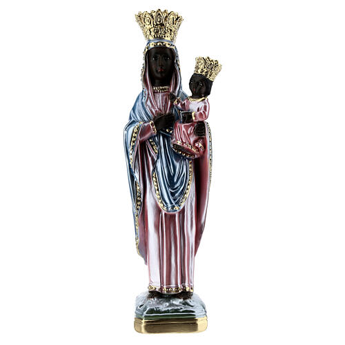 Figura gipsowa efekt masy perłowej Matka Boska Częstochowska 35 cm