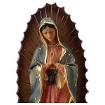Nasza Pani z Guadalupe figura z żywicy 30 cm