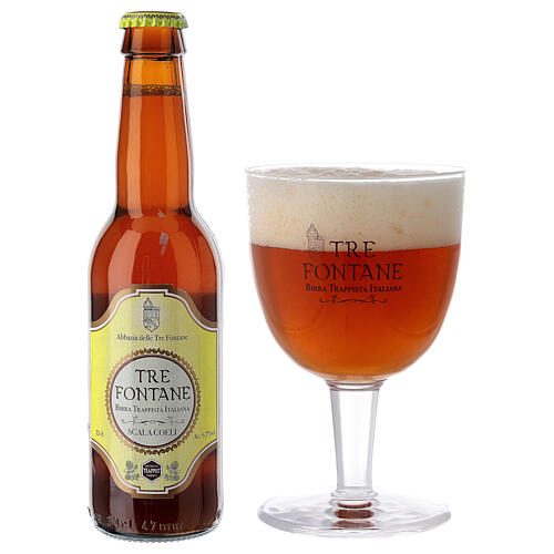 piwo trapistow mnichow z tre fontanne scala coeli 33 cl