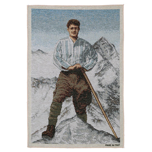 Gobelin Piergiorgio Frassati, 45x30 cm
