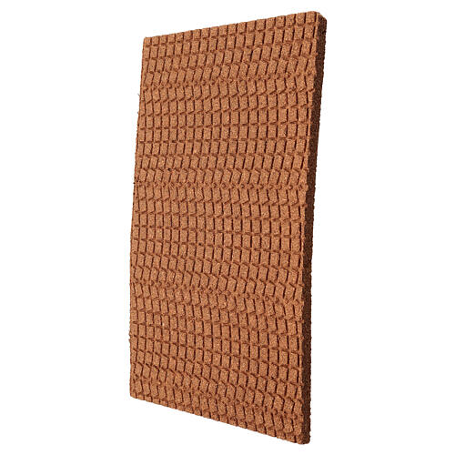 Panel korek mozaika: mur, podłoże do szopki zrób to sam, 35x25 cm