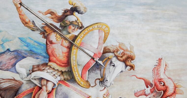 Historia św. Jerzego, który zabił smoka