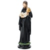 Figura Święty Kajetan żywica 25 cm malowana